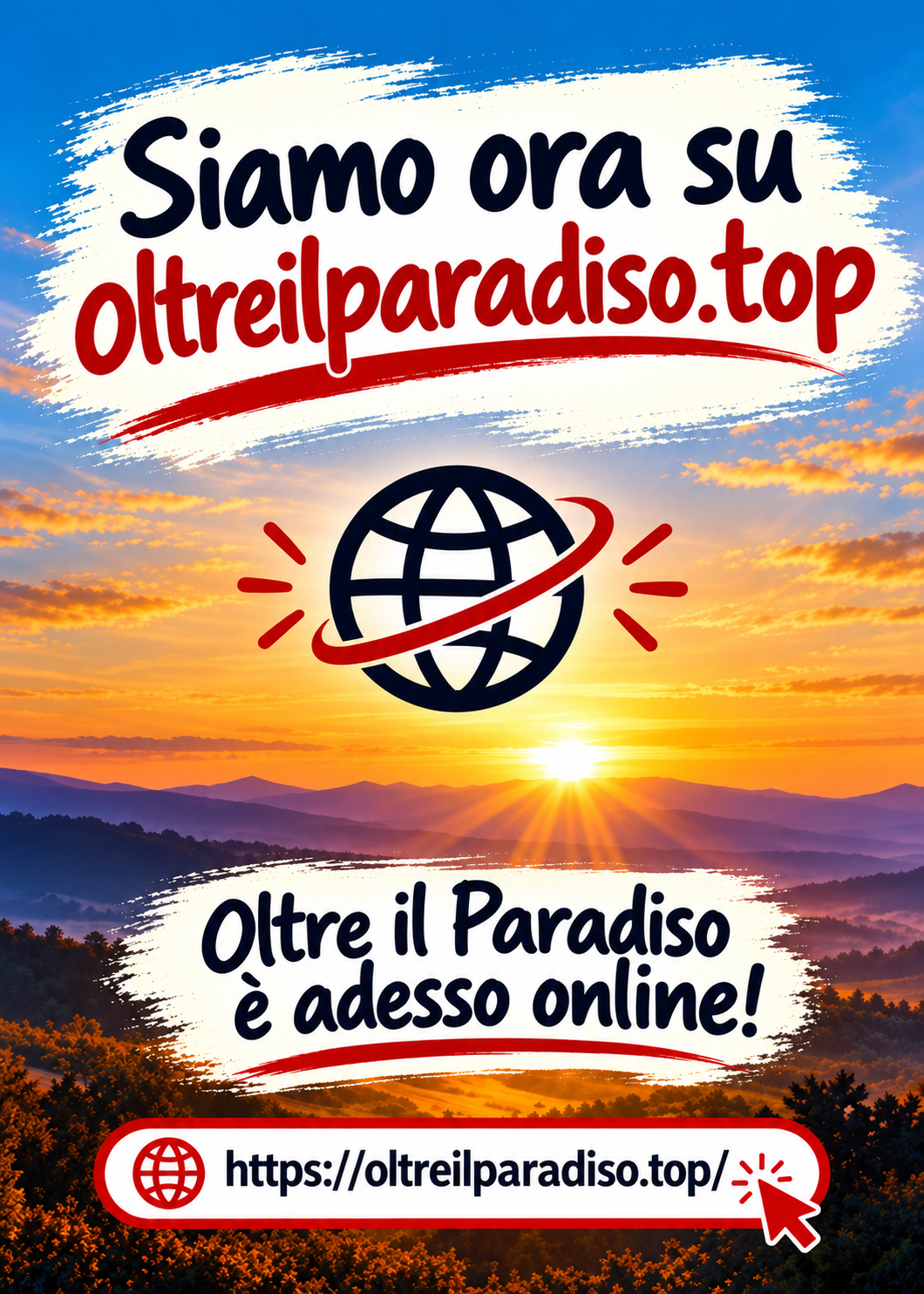Siamo ufficialmente su oltreilparadiso.top!