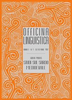 Giulio Paulis - Studi sul sardo medioevale (1997)