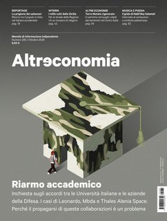 AA.VV. - Altreconomia 285 - Ottobre 2025. Riarmo accademico (2025)