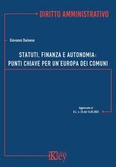 Giovanni Dainese - Statuti, finanza e autonomia. Punti chiave per un’Europa dei Comuni (2025)