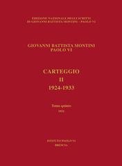 Giovanni Battista Montini (Paolo VI) - Carteggio II (1924 - 1933). Tomo V (1931) (2026)