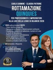 Carlo Carmine, Claudia Patrone - Rottamazione quinquies. Per professionisti e imprenditori, alla luce della Legge di bilancio 2026 (2026)