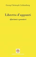 Georg Christoph Lichtenberg - Libretto d’appunti (2026)