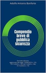 Adolfo Antonio Bonforte - Compendio breve di pubblica sicurezza (2024)