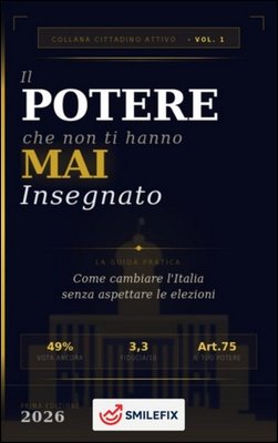 Smilefix - Il potere che non ti hanno mai insegnato. Come cambiare l'Italia senza aspettare le elezioni (2026)